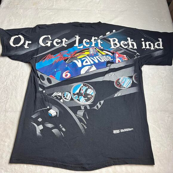 TULTEX Vintage 1998 Mark Martin Attack the Track Nascar T-Shirt size large - Picture 2 of 8